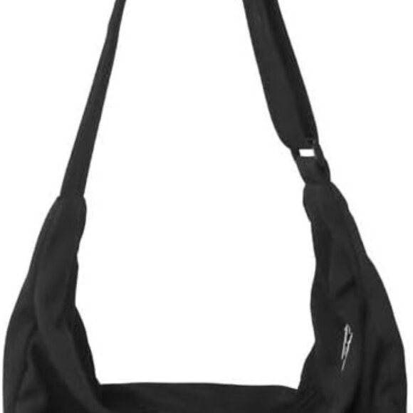Unisex Messenger Bag Women's Men's Crossbody Bag Korean Version Simple Solid Col - Picture 1 of 5